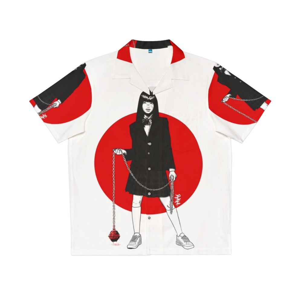 Gogo Yubari Hawaiian Shirt - Pulp Fiction Inspired Cult Classic