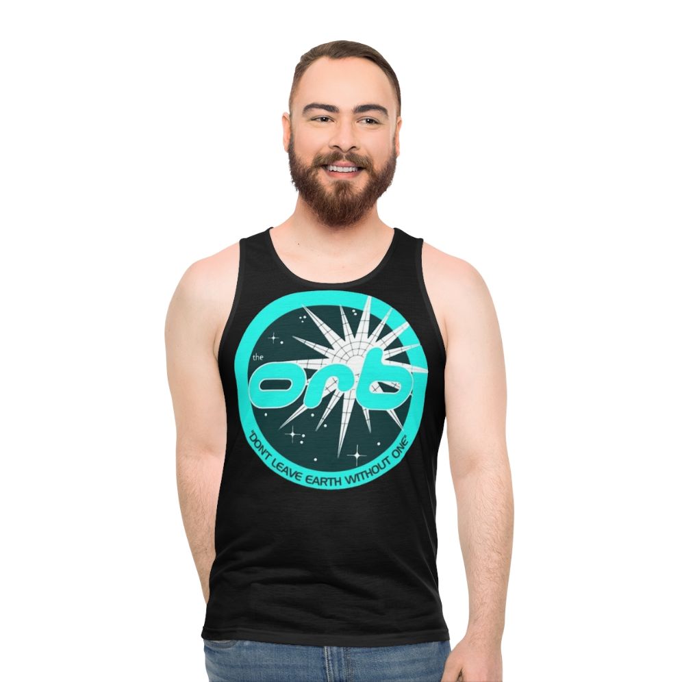 The Orb 90s Electronic Music Unisex Tank Top - men