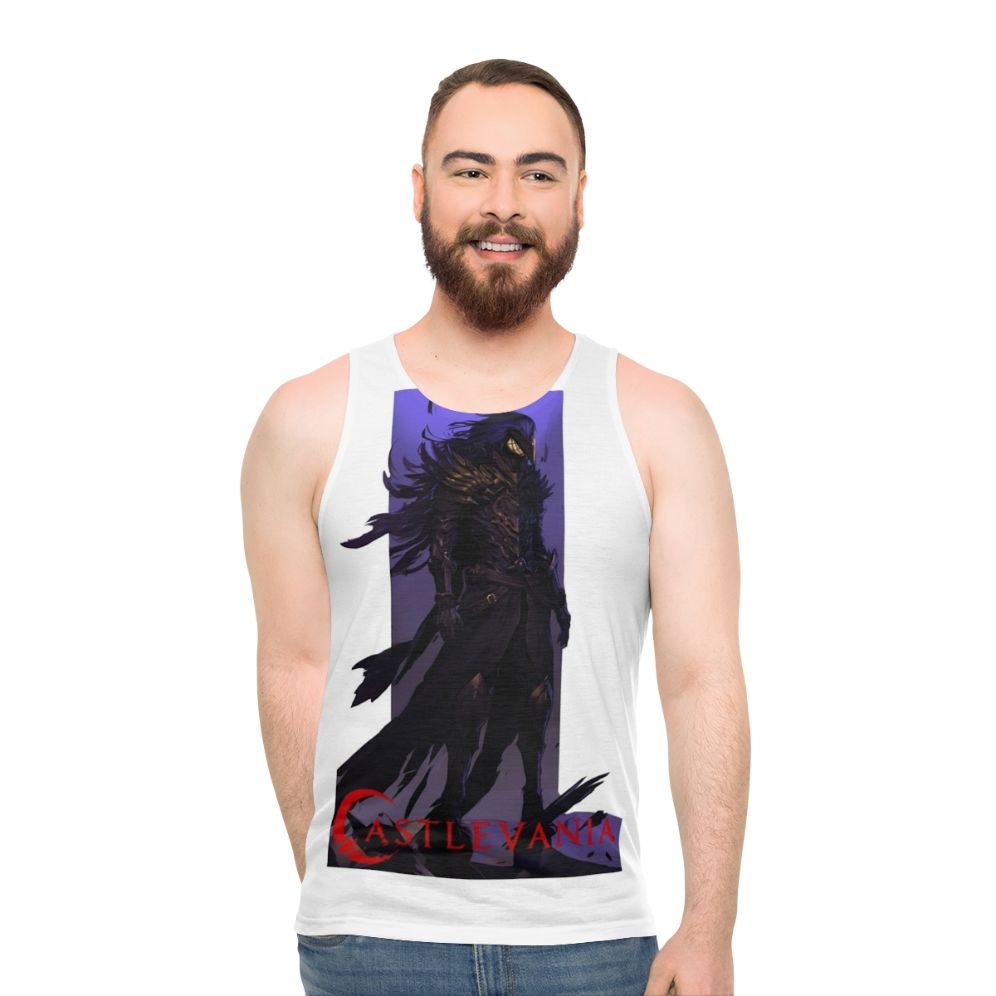 Castlevania Striga Armour Unisex Tank Top - men