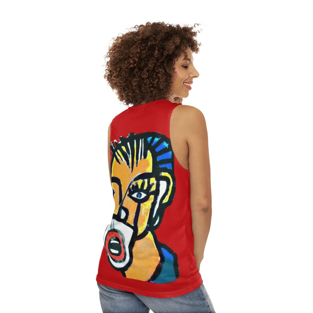 Urban Inspired Unisex Tank Top - women back