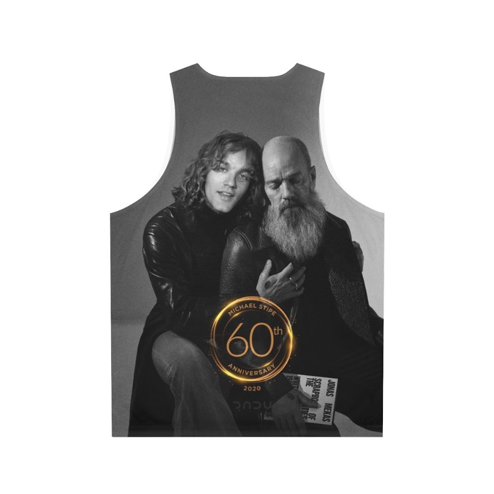 REM 60th Anniversary Tribute Unisex Tank Top - Back