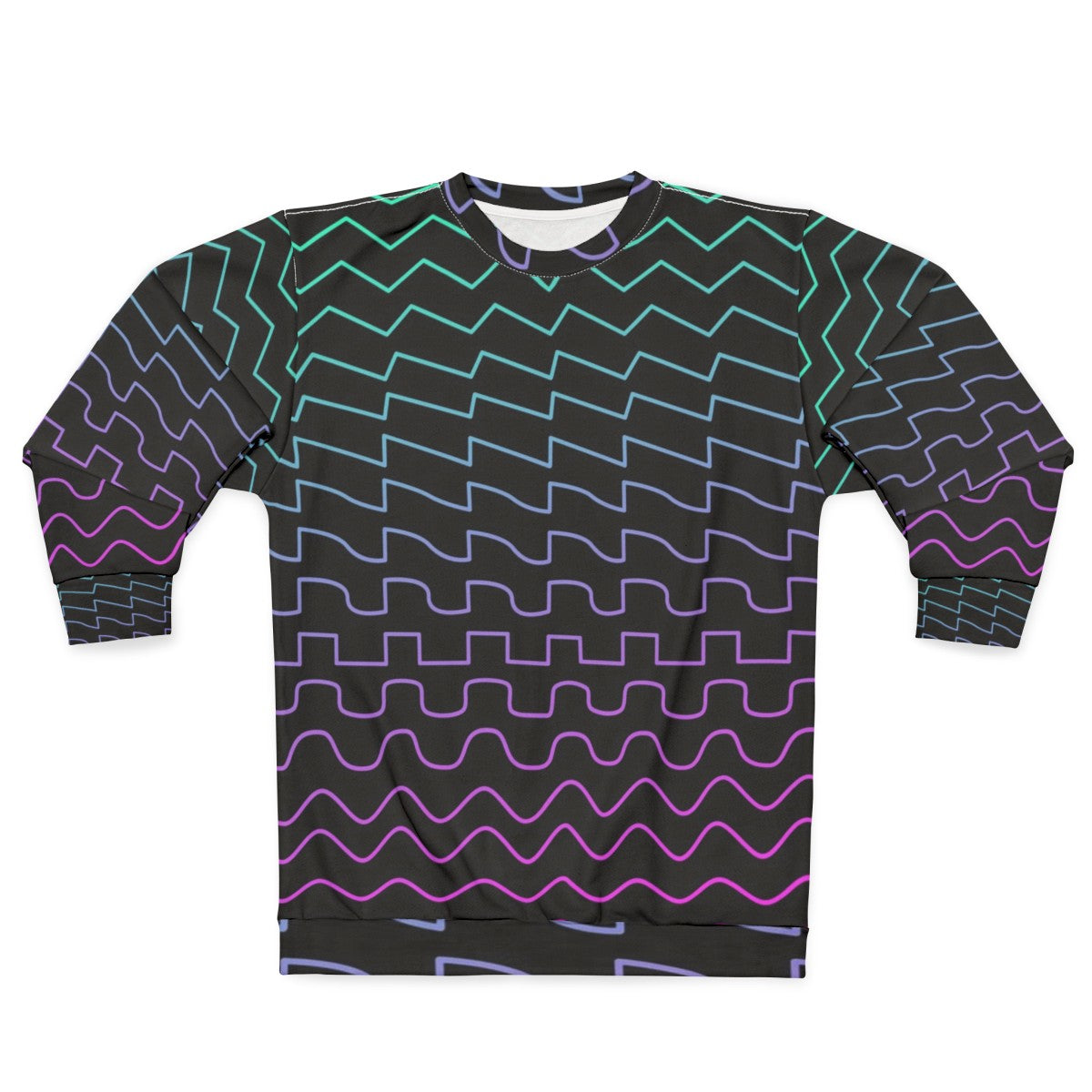 Synthesizer Waveforms Sweatshirt