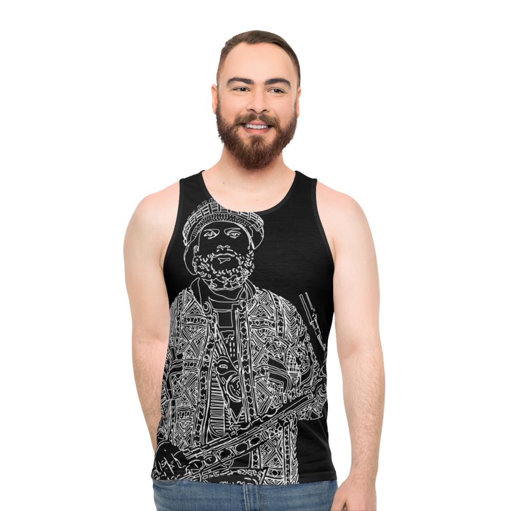 Kamasi Washington Jazz Music Unisex Tank Top - men