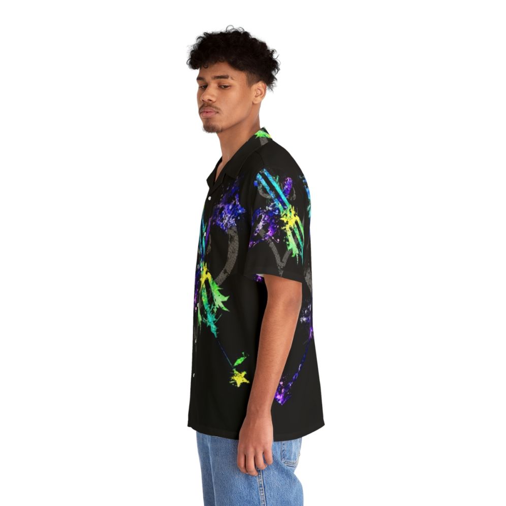 Hope in the Darkness Kingdom Hearts Hawaiian Shirt - People Left