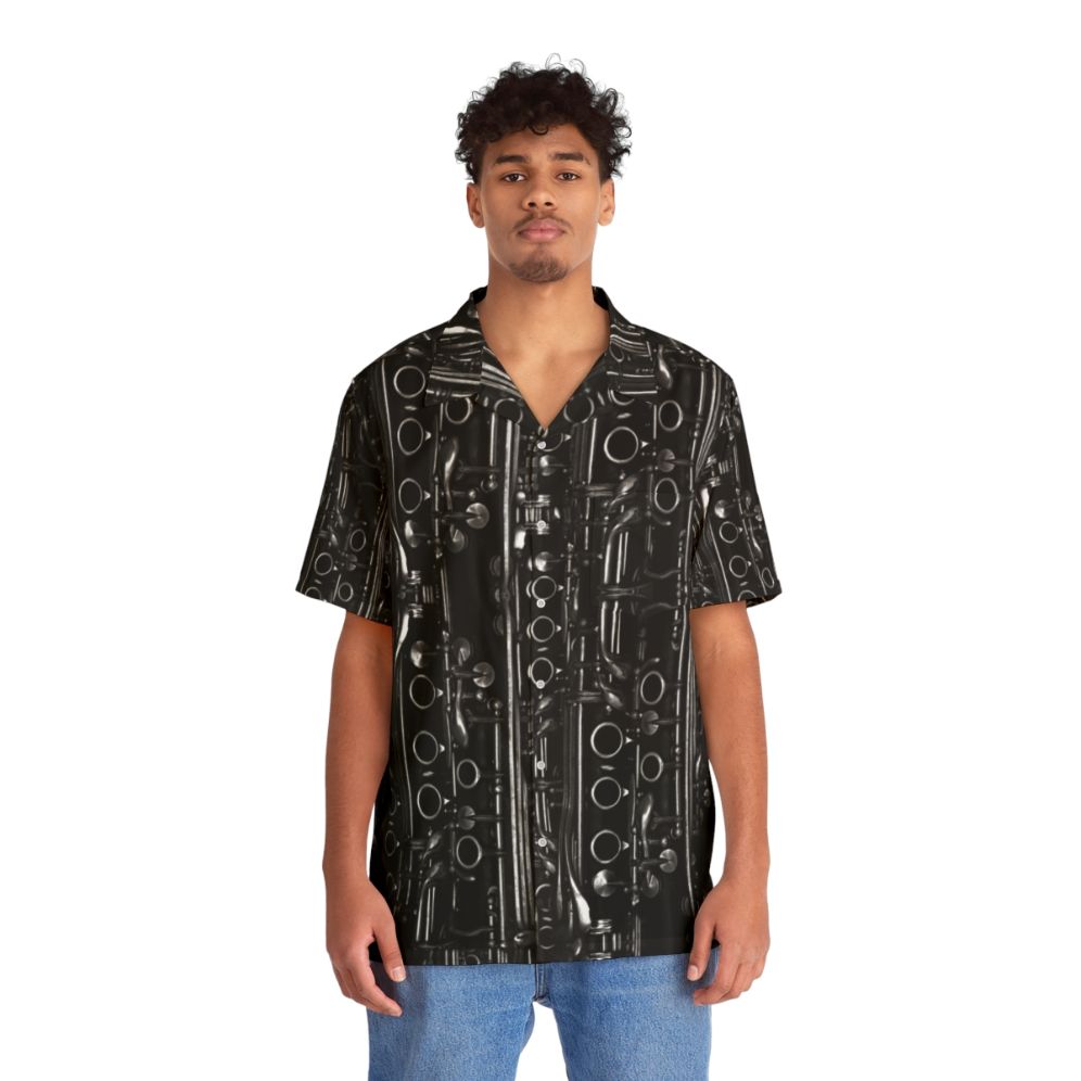 Clarinets All Over Print Hawaiian Shirt - People Front