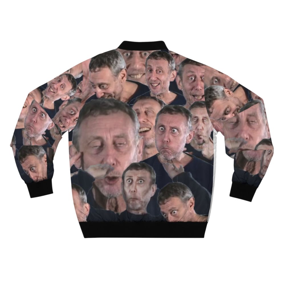 The Michael Rosen Collection Bomber Jacket featuring YTP-inspired design - Back