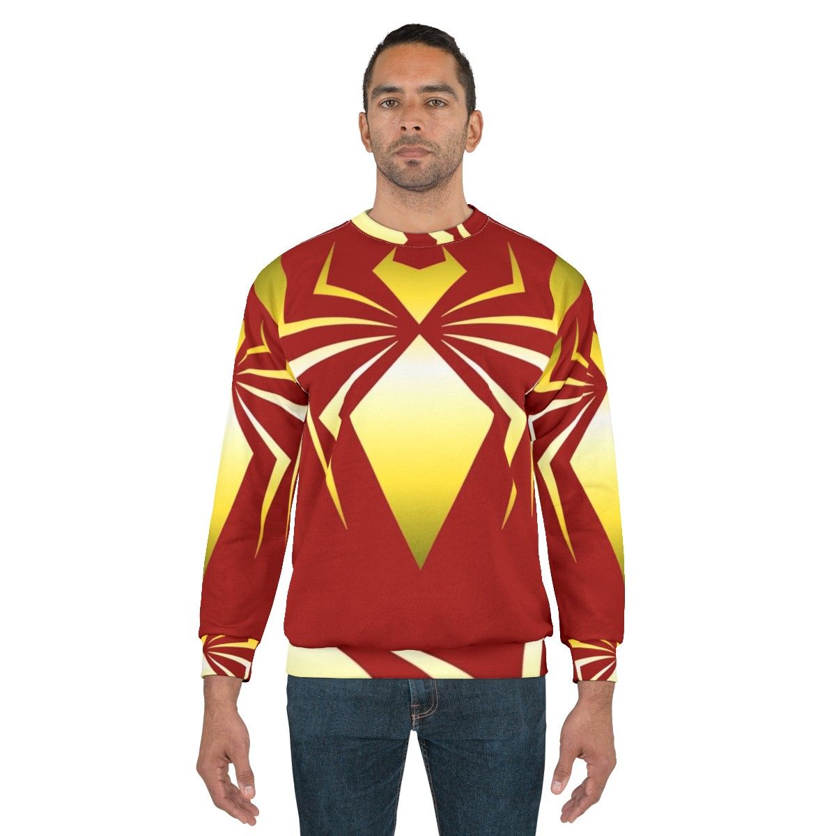 Iron Spider Sweatshirt featuring Marvel's Spider-Man superhero - men