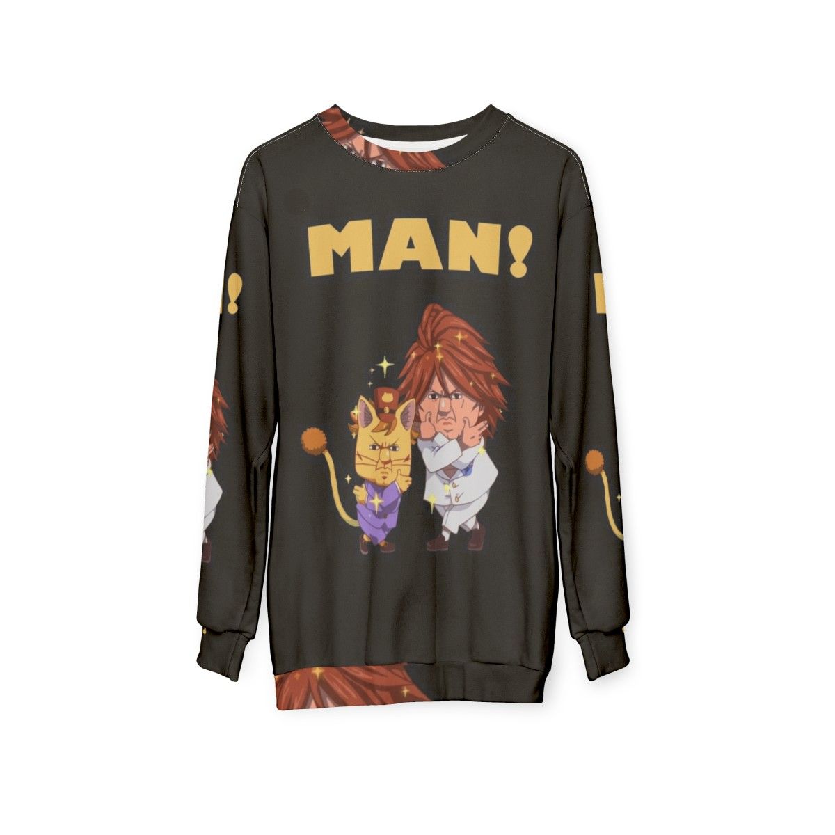 Fairy Tail Ichiya Nichiya Anime Inspired Men's Sweatshirt - hanging