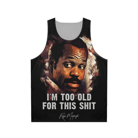 Danny Glover as Roger Murtaugh unisex movie tank top