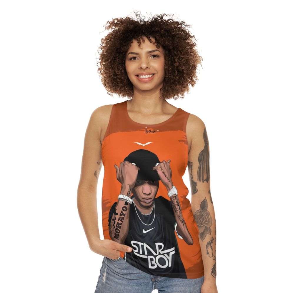 Wizkid afrobeats unisex tank top - women