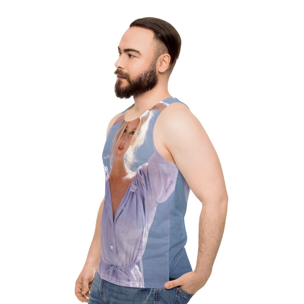 Suzanne Somers Unisex Tank Top - men side