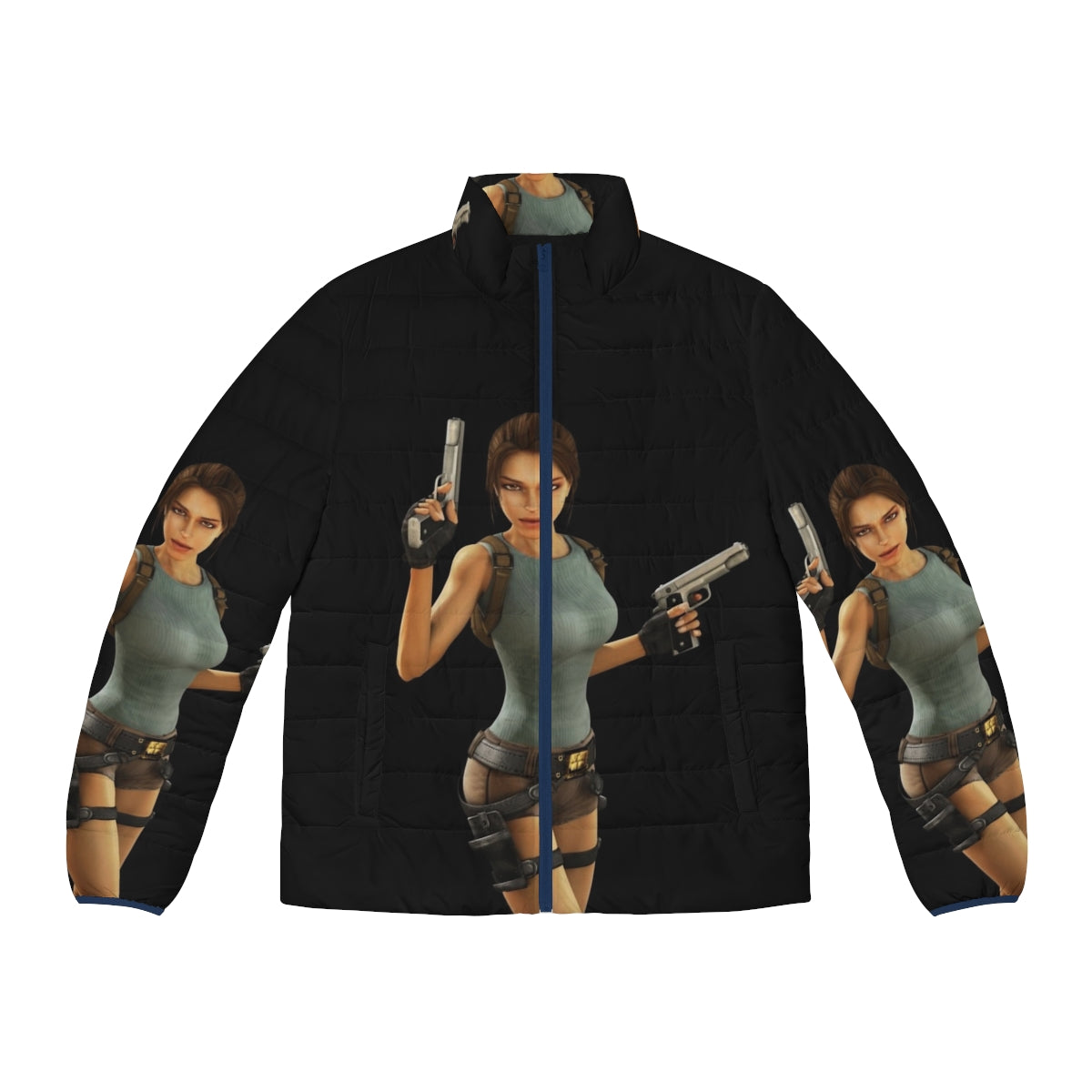 Lara Croft 20th Anniversary Puffer Jacket - Officially Licensed Tomb Raider Gaming Merchandise