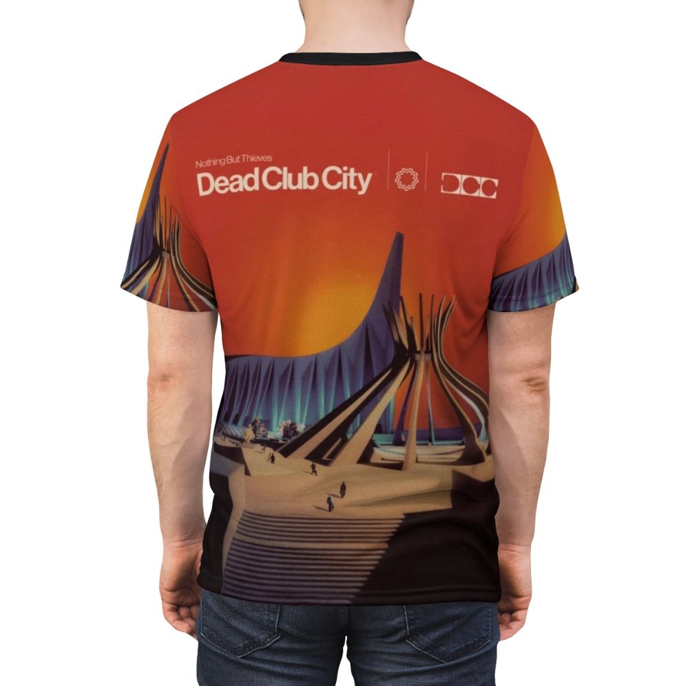 Deadclub City Nothing But Thieves Inspired Fan T-Shirt - men back