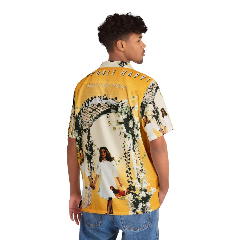 Retro Hawaiian shirt with punk rock-inspired design - People Back