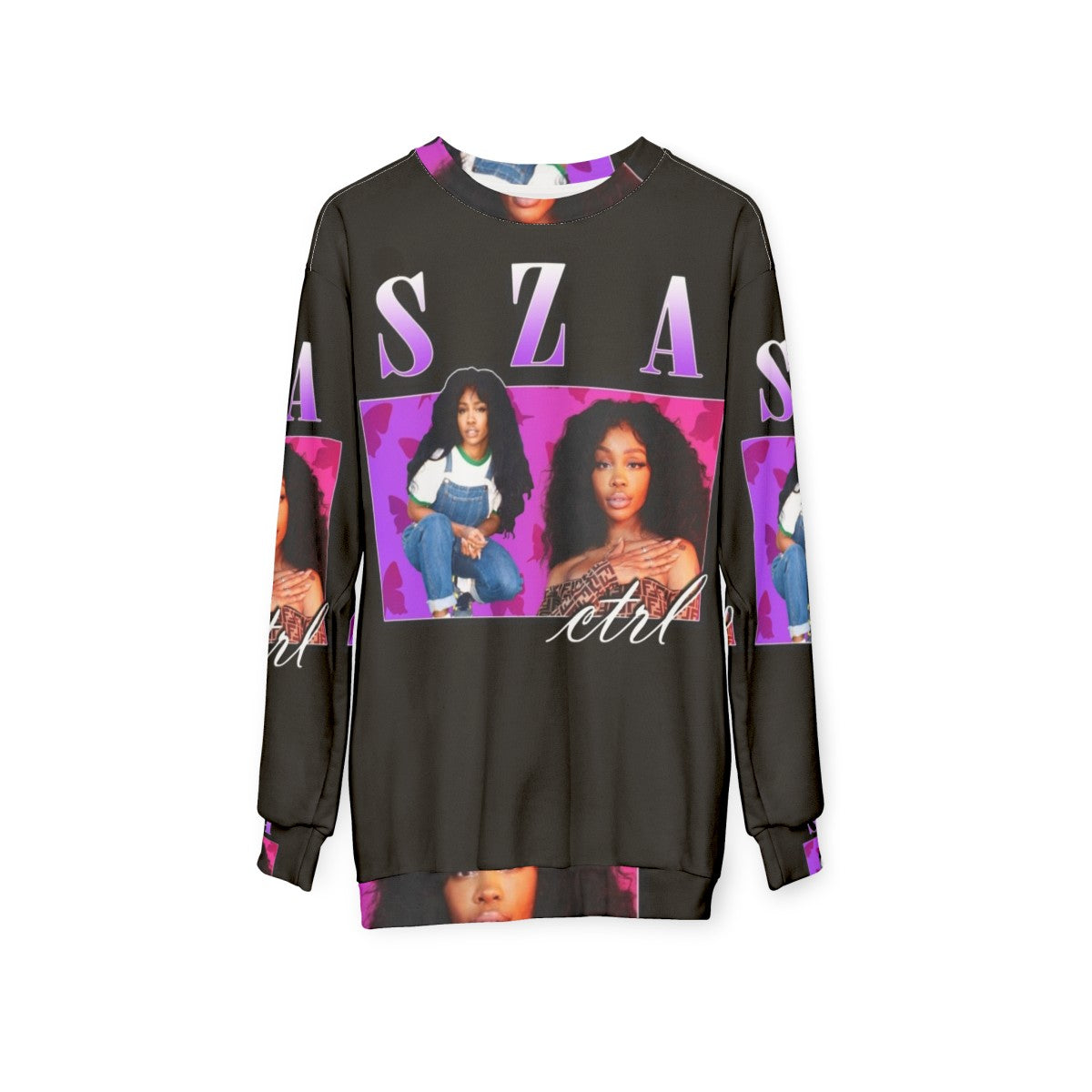 Vintage retro 90s hip-hop and RnB inspired sweatshirt - hanging