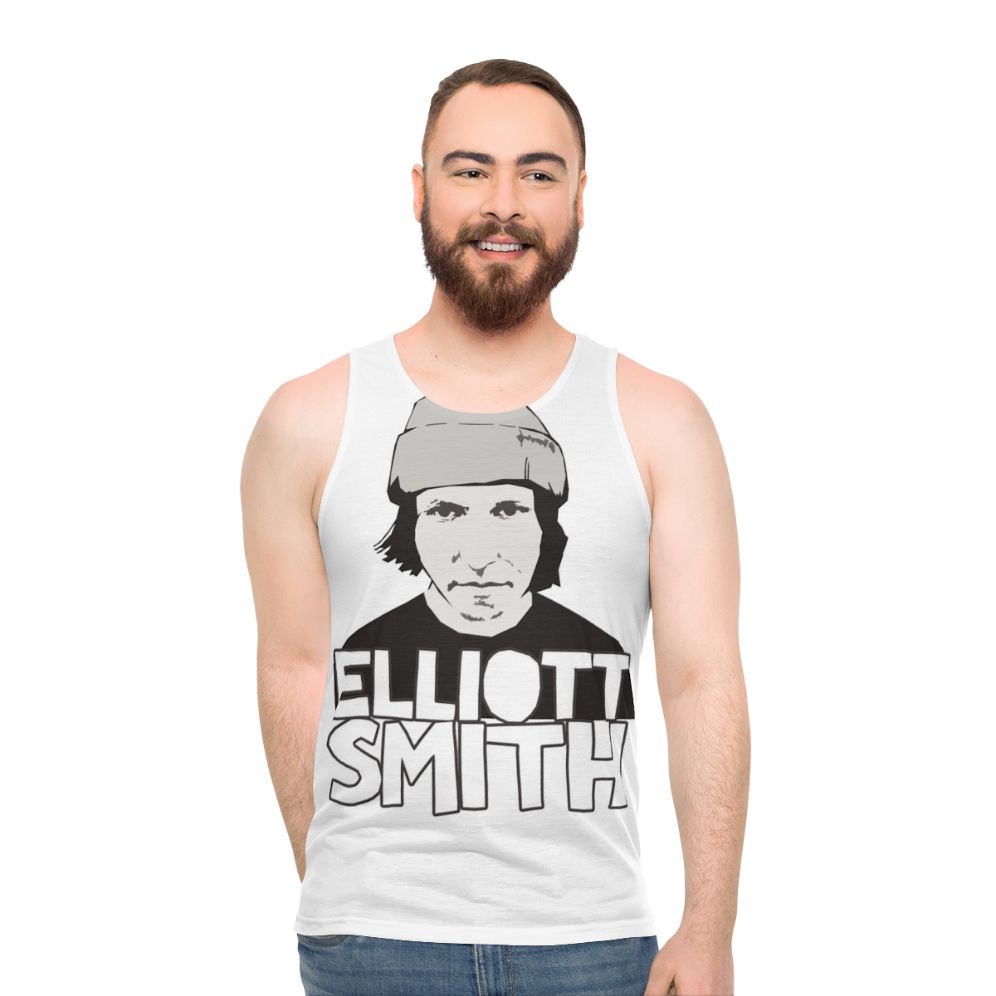 Elliott Smith Unisex Music Inspired Tank Top - men