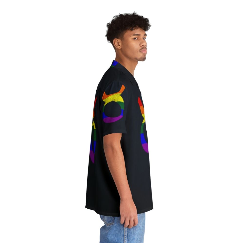 Taurus zodiac LGBTQ pride Hawaiian shirt - People Pight