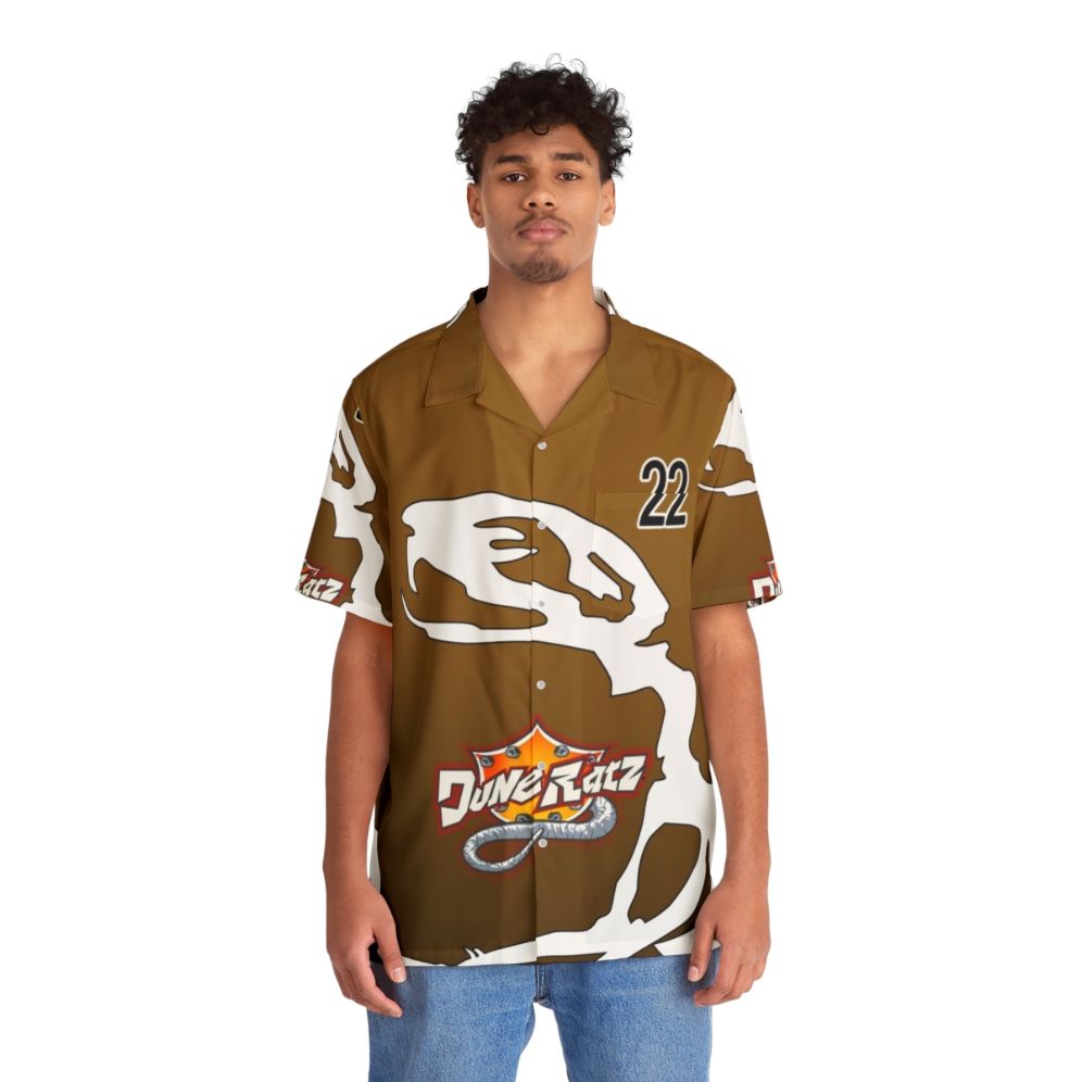 Brian Kadeem Hot Wheels World Race Cosplay Hawaiian Shirt - People Front