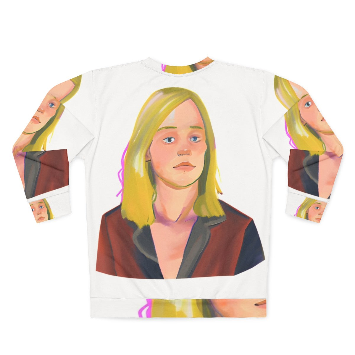 Heartstopper Darcy Olsson Sweatshirt 2 featuring the character from the Netflix series - Back