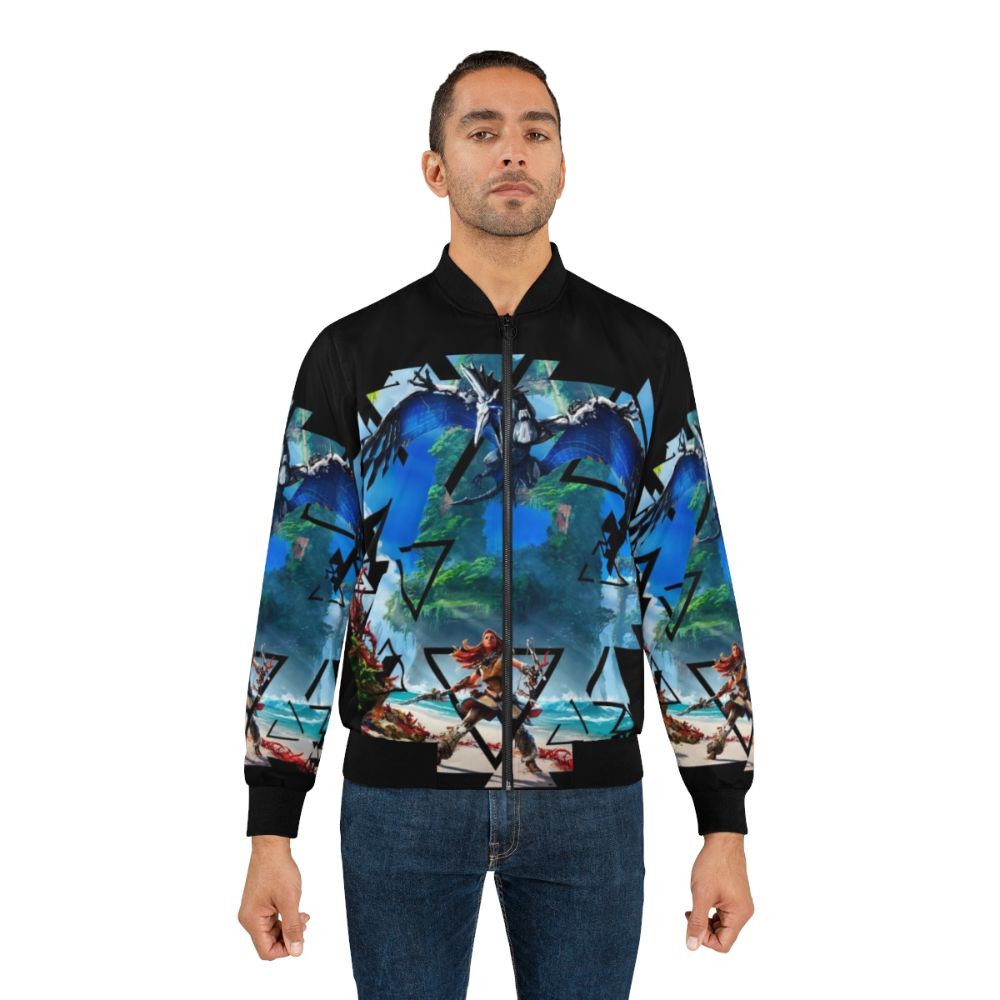 Horizon Forbidden West PlayStation 5 Bomber Jacket with Aloy Character - Lifestyle