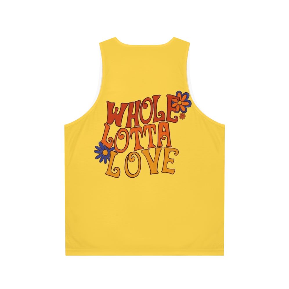 Whole Lotta Love Led Zeppelin Unisex Tank Top - Back