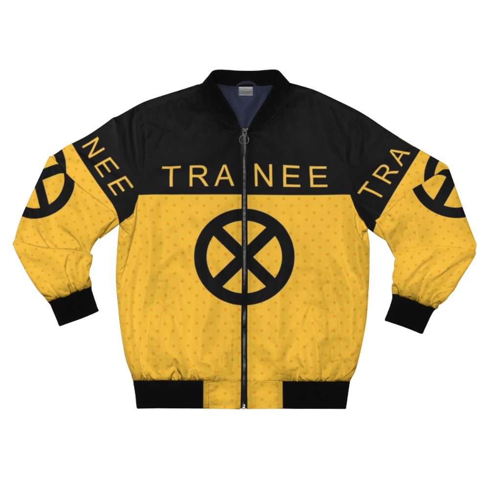 Trainee X Force Bomber Jacket with X Force and Deadpool Inspired Design