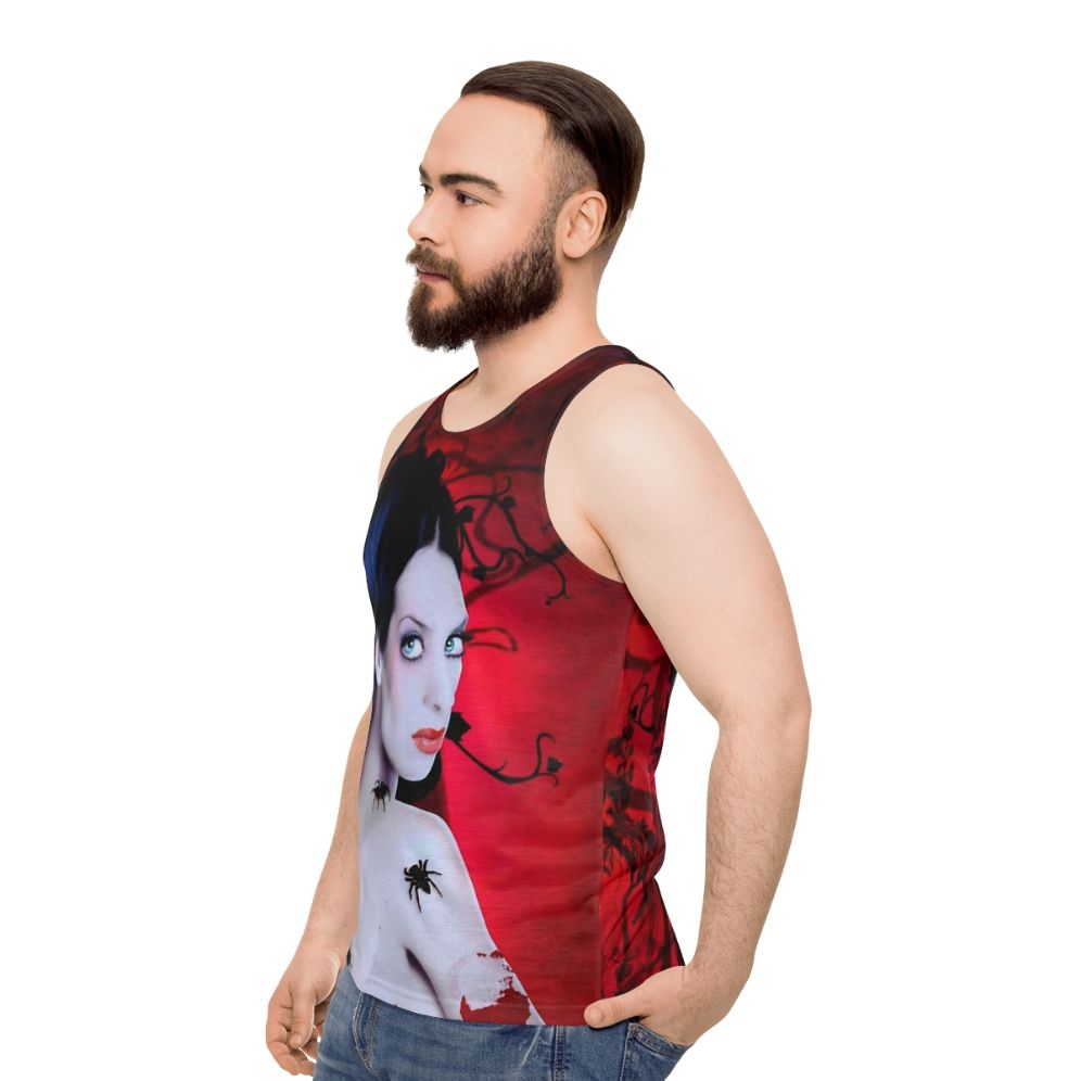 Tarantula tank top featuring Monica Naranjo's iconic image - men side