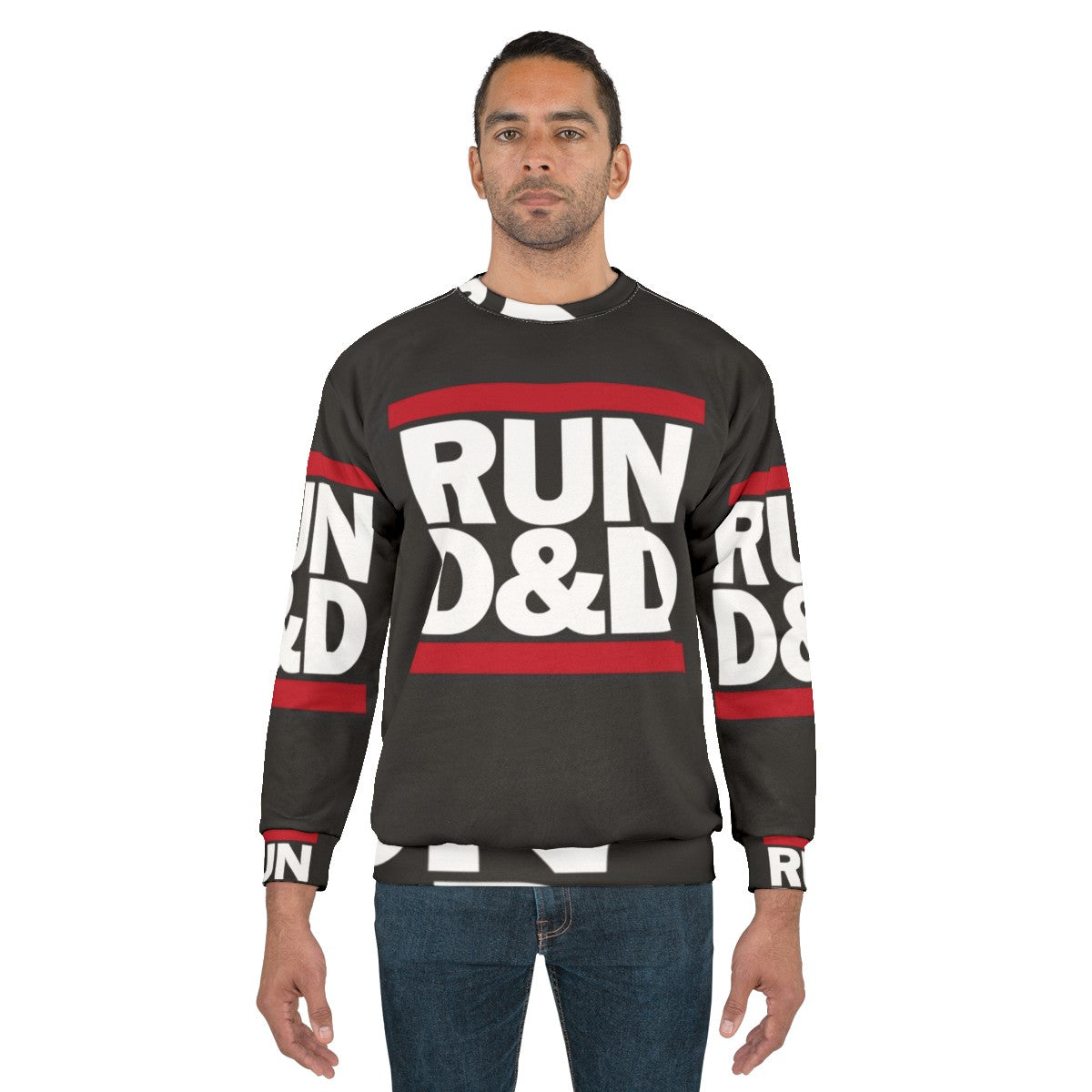 Dungeons and Dragons Sweatshirt with Fantasy RPG Design - men