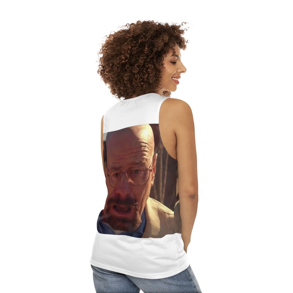 Walter White Meme Unisex Tank Top - women back