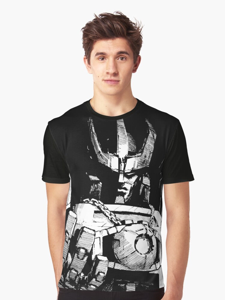 Transformers Galvatron Graphic T-Shirt featuring the iconic Decepticon leader - Men