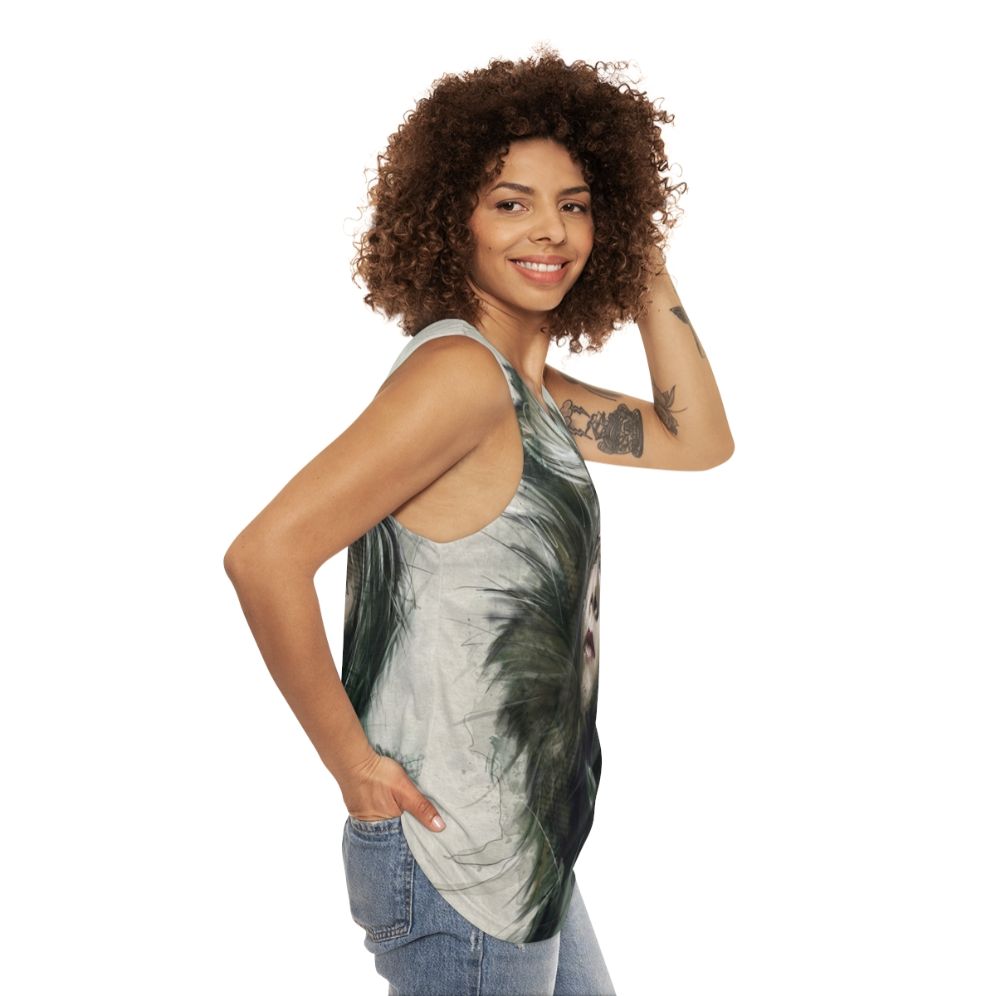 Aurora Aksnes Unisex Tank Top - women side