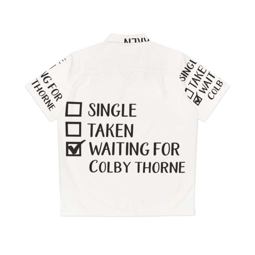 Colby Thorne Hawaiian Shirt - Back