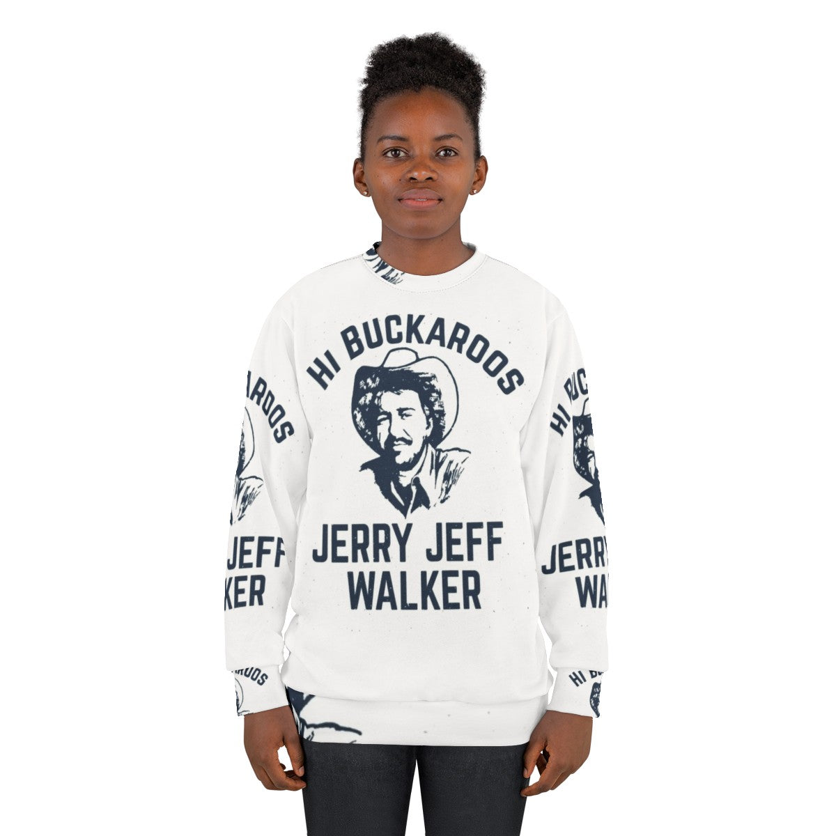 Jerry Jeff Walker Tribute Sweatshirt - women