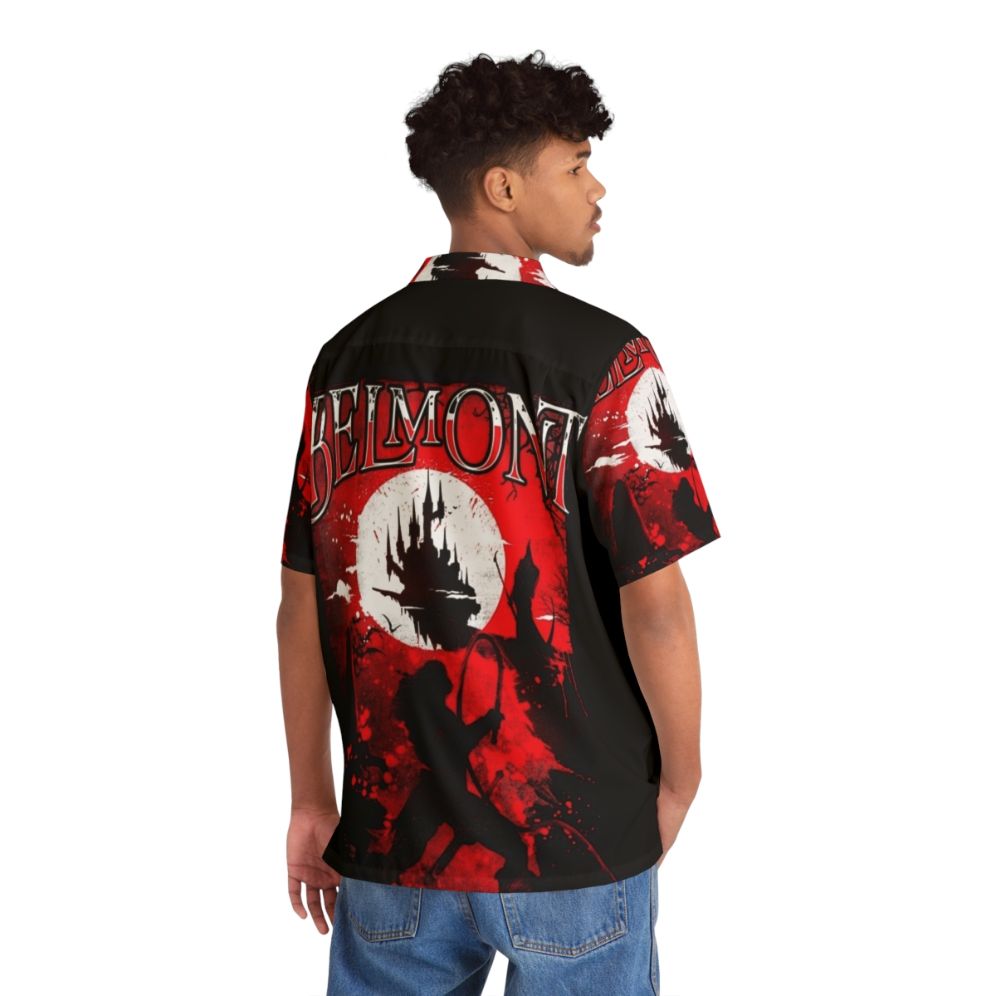 Belmont Vampire Hunter Hawaiian Shirt - People Back