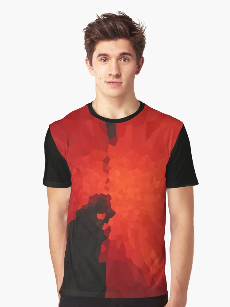 U2 "Under a Blood Red Sky" graphic t-shirt featuring the iconic concert cover art - Men