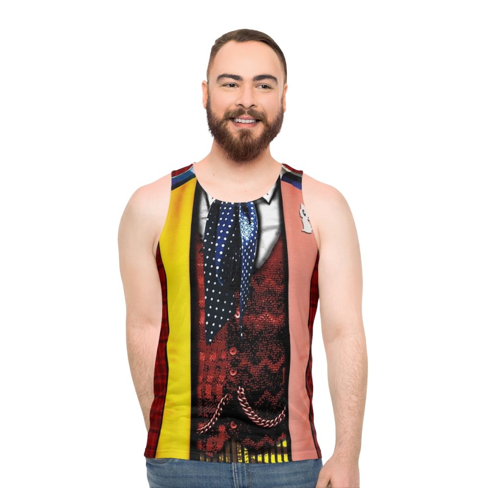 6th Doctor Cosplay Unisex Tank Top - men