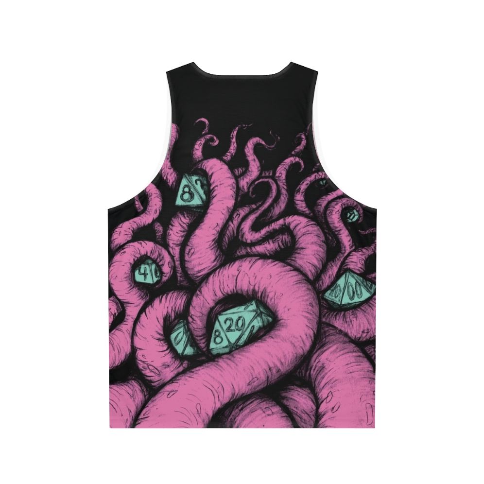 Wife of Cthulhu Unisex DnD Tabletop Gaming Tank Top - Back