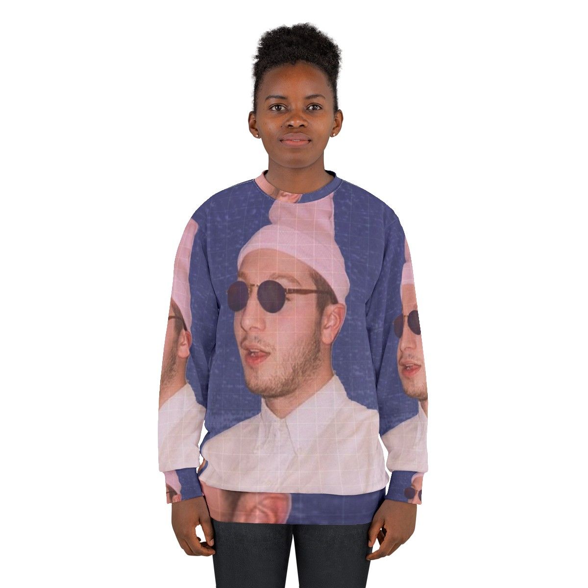 BBNo Yung Gravy Galaxy Print Rap Music Sweatshirt - women