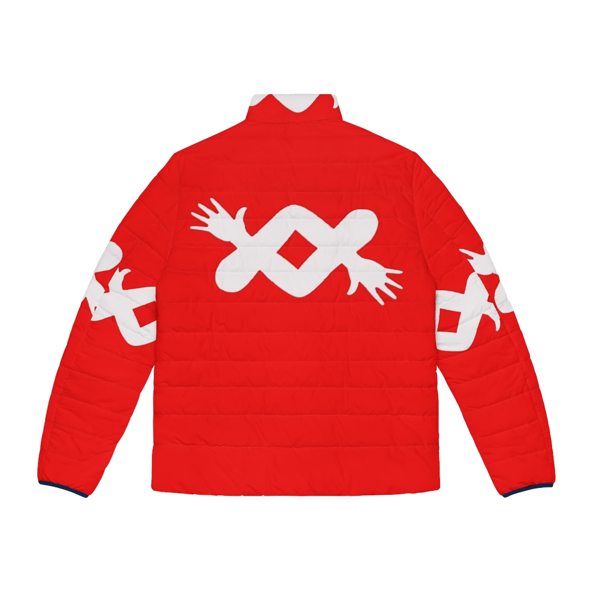 Santa Sangre puffer jacket inspired by the cult classic film by Alejandro Jodorowsky - Back