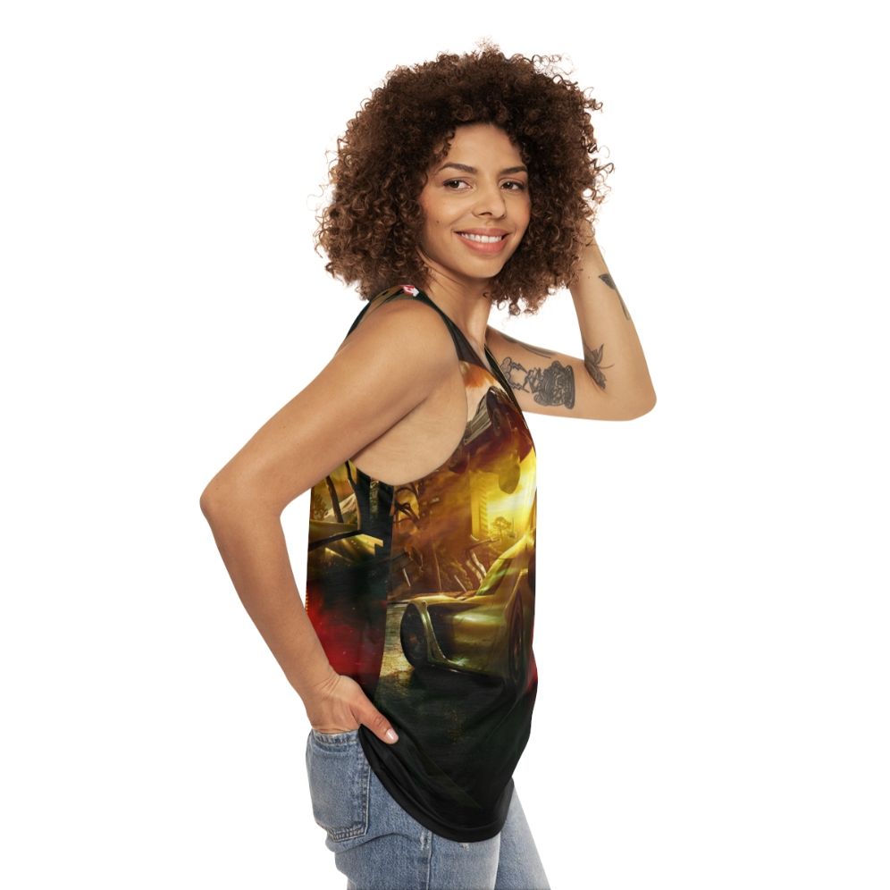 Forza Horizon 5 Xbox Racing Video Game Unisex Tank Top - women side