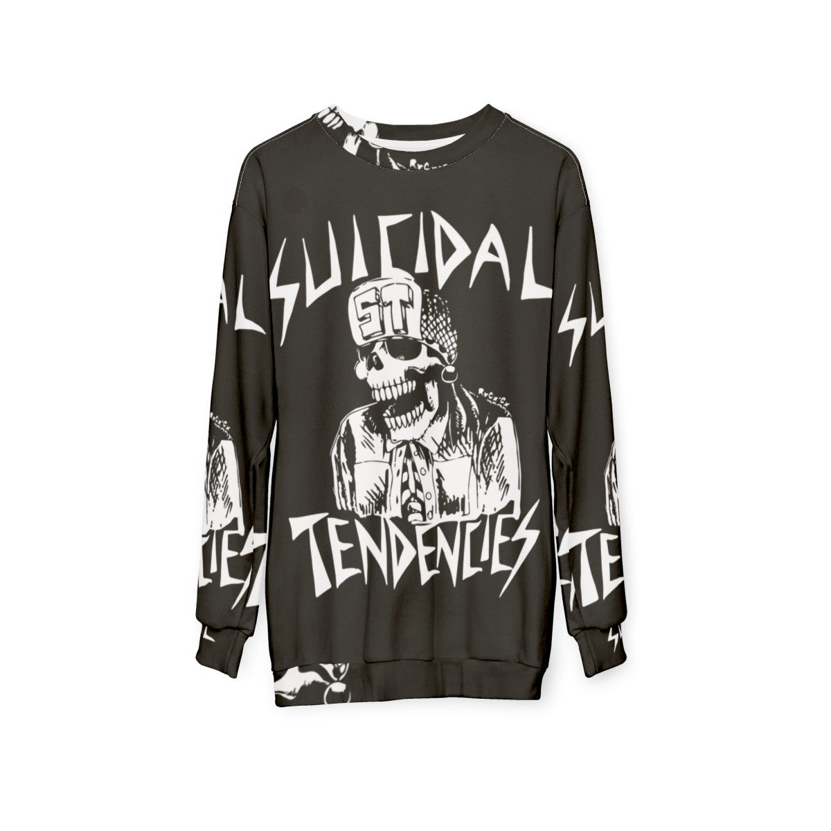 Suicidal Tendencies Punk Rock Sweatshirt - hanging