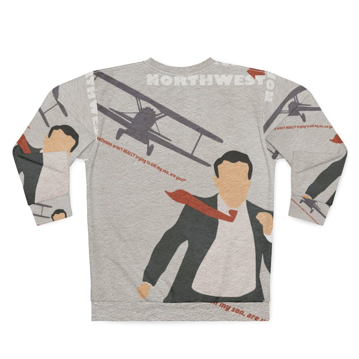 North By Northwest Minimalist Sweatshirt - Back