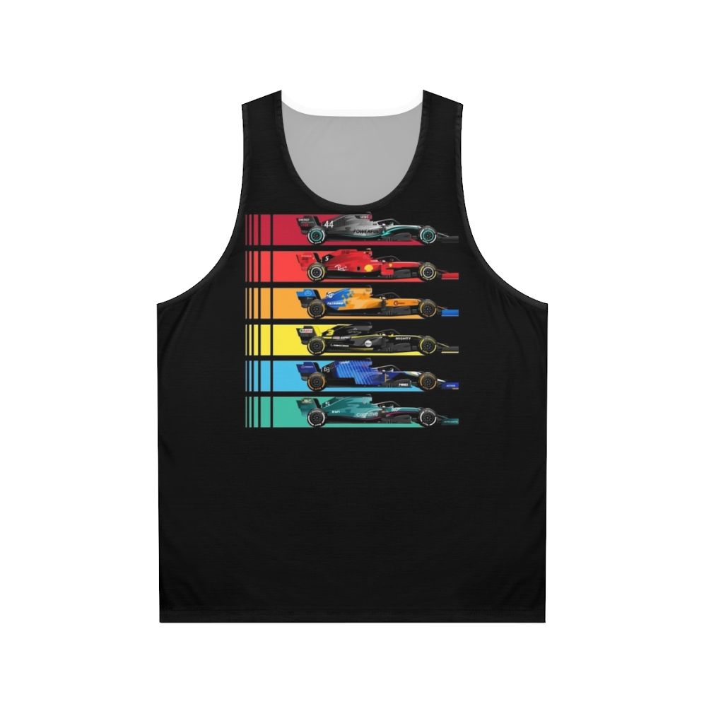 Formula One Racing Cars 2023 Unisex Tank Top