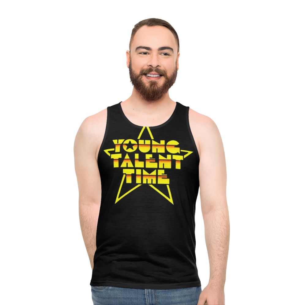 80s Retro Young Talent Time Unisex Tank Top - men