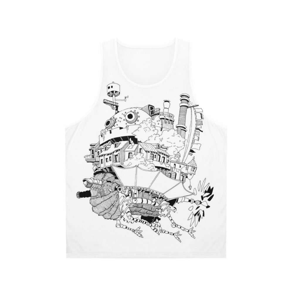 Howl's Moving Castle Anime Unisex Tank Top