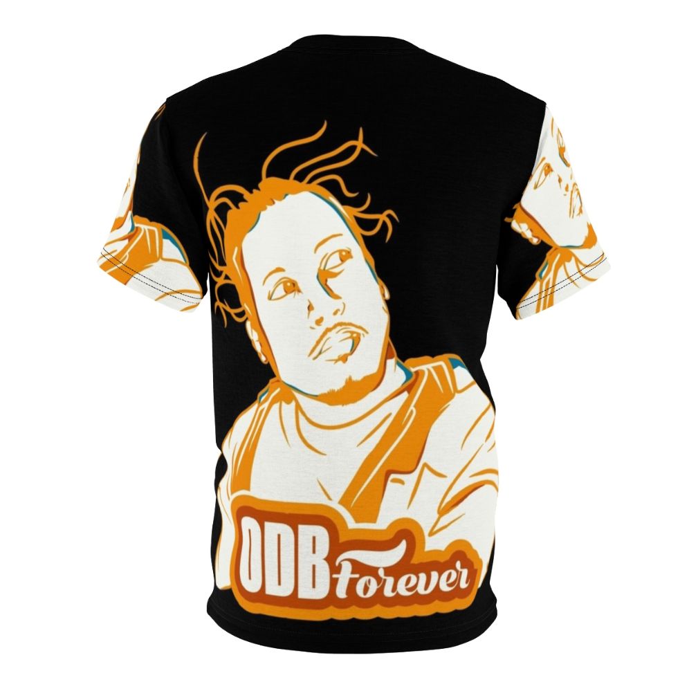 Ol Dirty Bastard Inspired Graphic T-shirt Design - Back