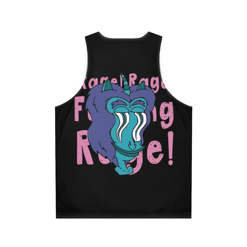 Big Mouth Hormone Monster Unisex Tank Top - Back