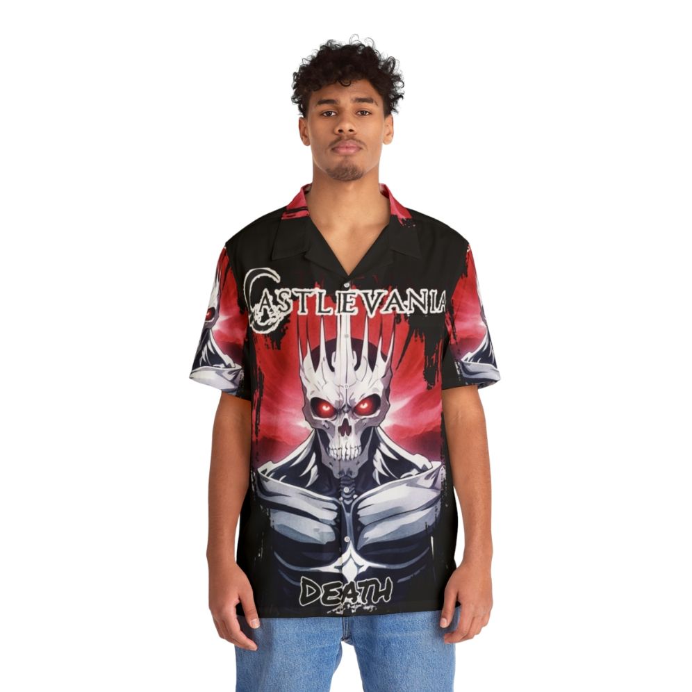 Castlevania Death Hawaiian Shirt - People Front