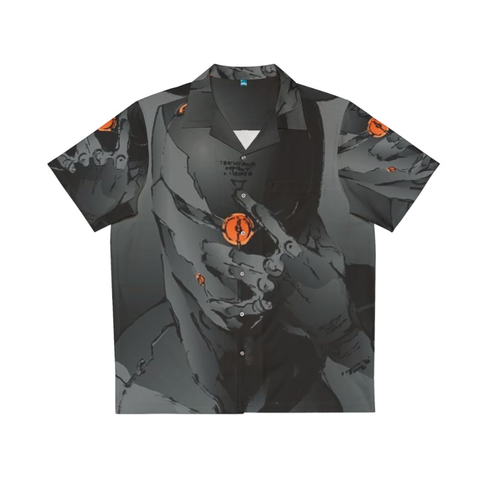 Gray Fox Hawaiian Shirt for Gamers and Metal Gear Fans