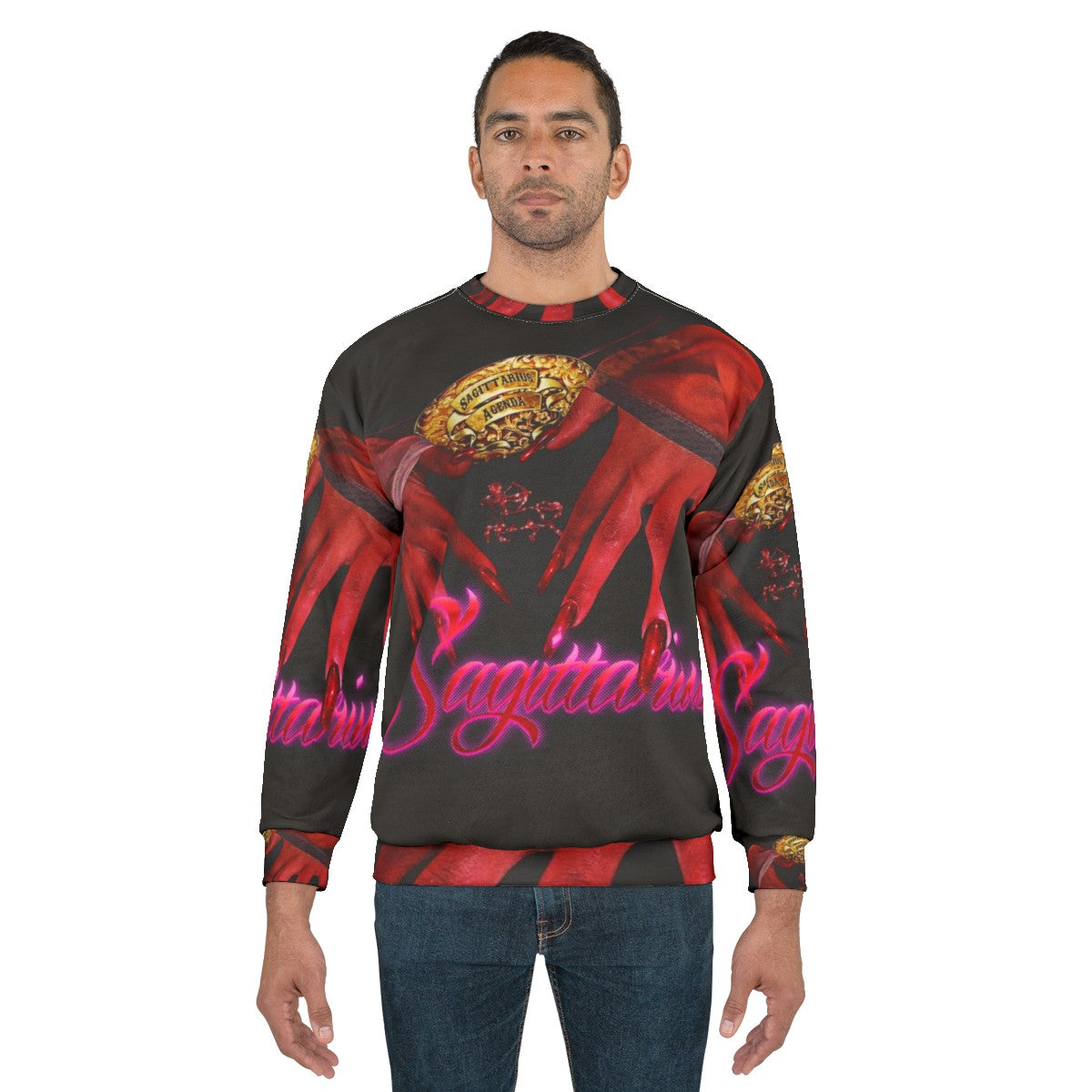 Sagittarius Agenda Zodiac Sweatshirt - men